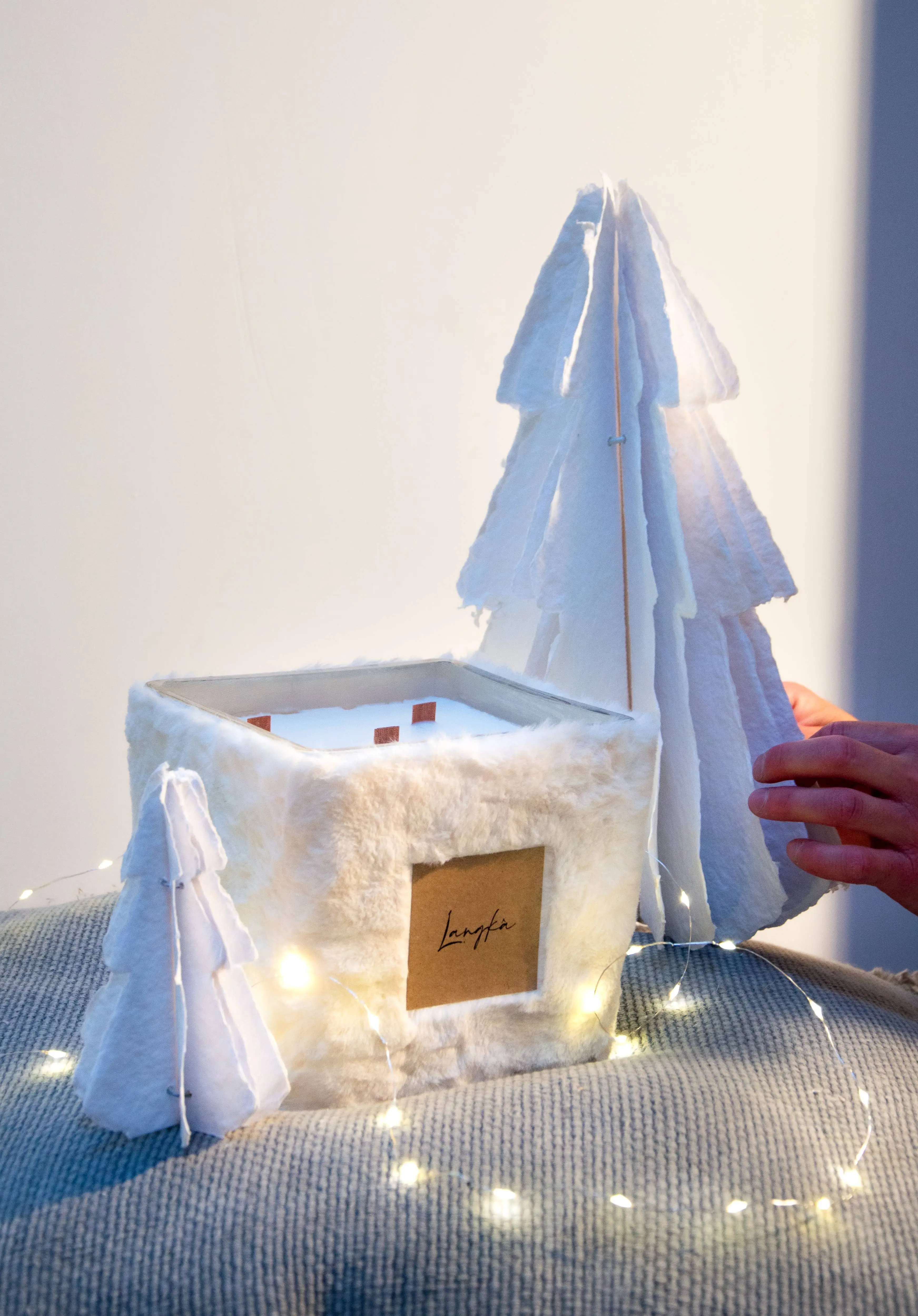 LA bougie de l'hiver avec Langkâ Bougies 
