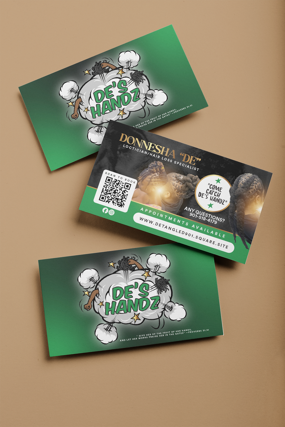 Thumbnail: de's handz