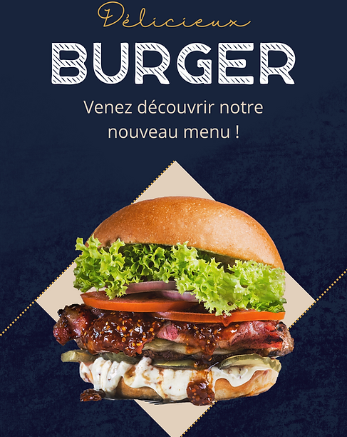Flyer gastronomie élégant