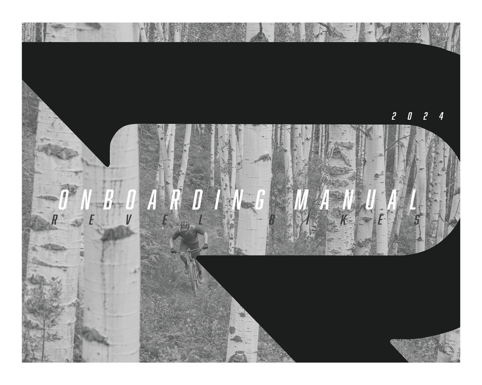 Revel Bikes Onboarding Manual and Team Processes