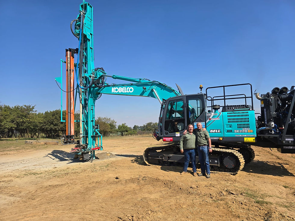 ProFrag Drilling Action Kobelco