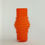 Thumbnail: Orange glass vase Per Olaf Strom