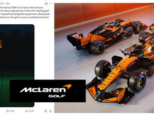 Speed som speed – McLaren satsar på golf