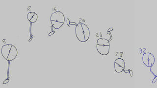 Backflip Maya animation