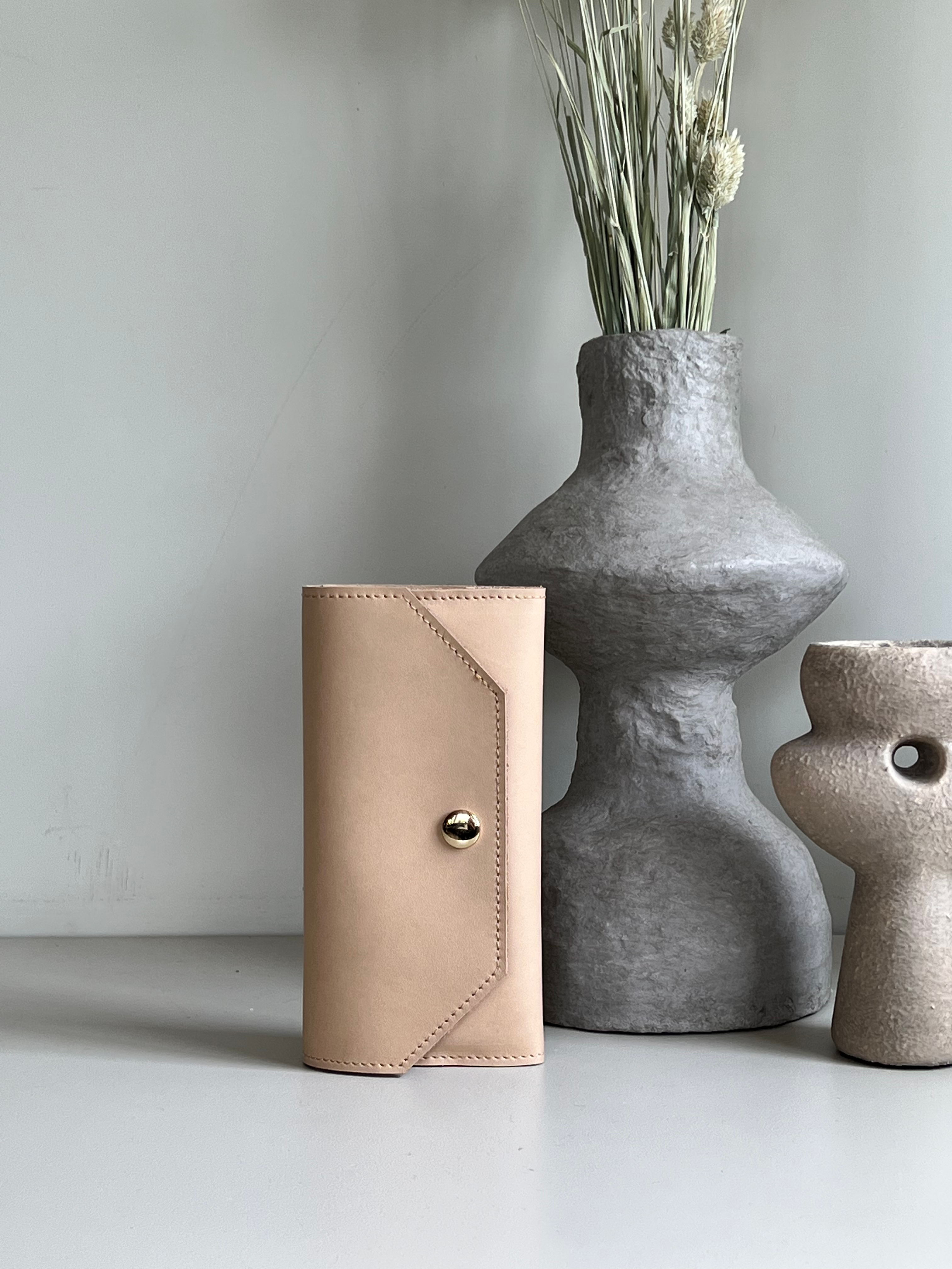 I am loved - Trifold wallet /Natural