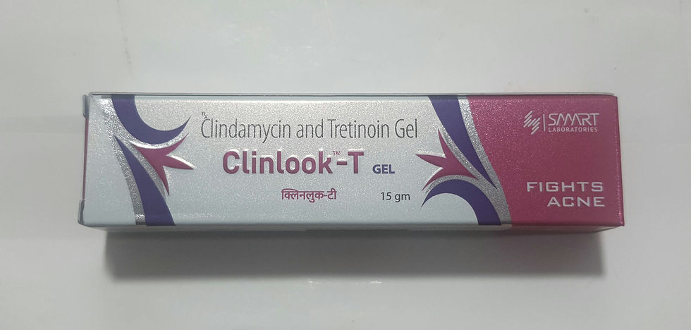 Like Retino AC Gel , Clindamycin + Tretinoin ( 1% w/w +0.025 % w/w ) 15 gms