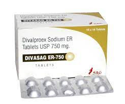 Divax Er Divalproex 750 mg , ER, 10 tablets | API GENERIC PHARMACY