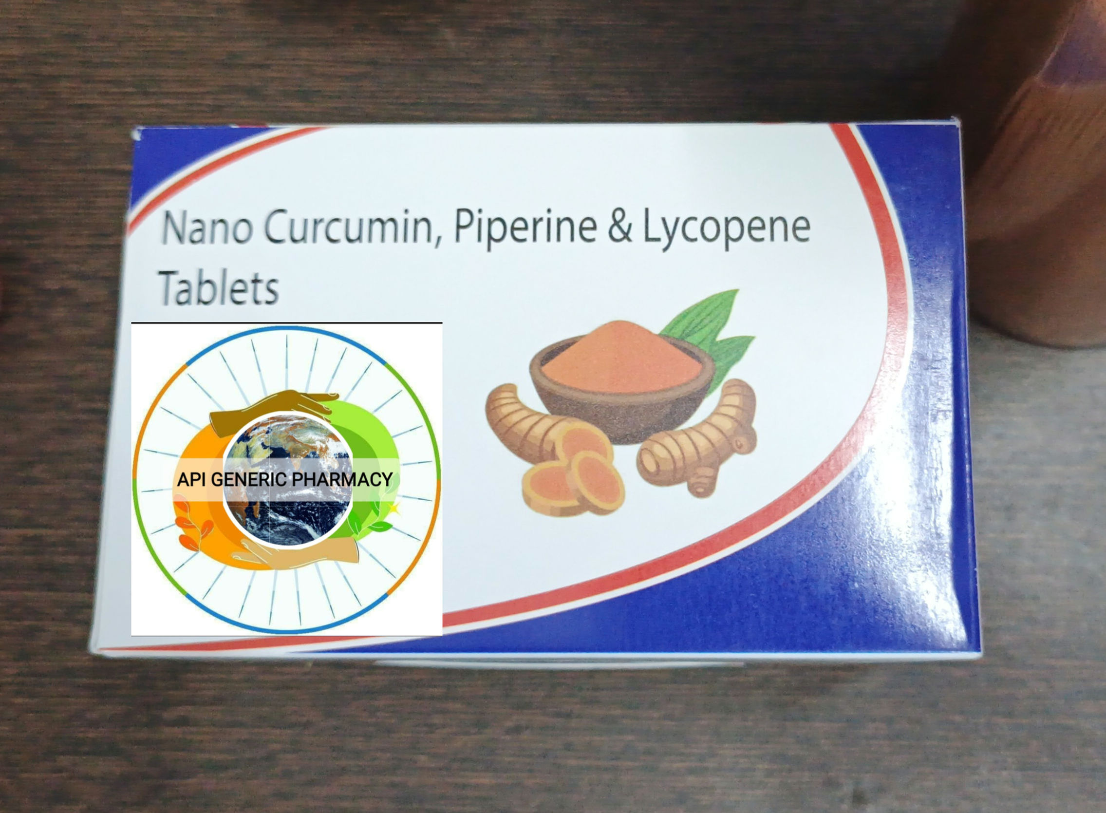 NANO CURCUMIN, PIPERINE & LYCOPENE, 10 TABLETS