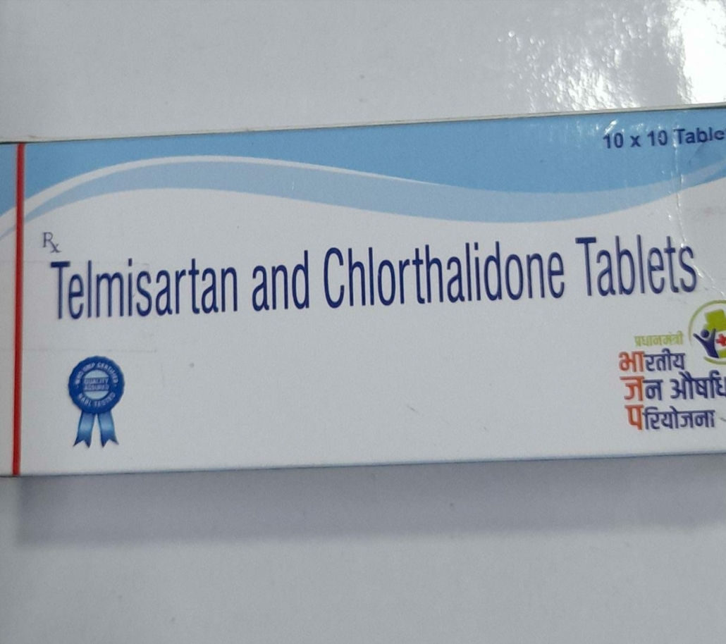 Telmisartan 40 and chlortheridone 12.5 mg, 10 tablets
