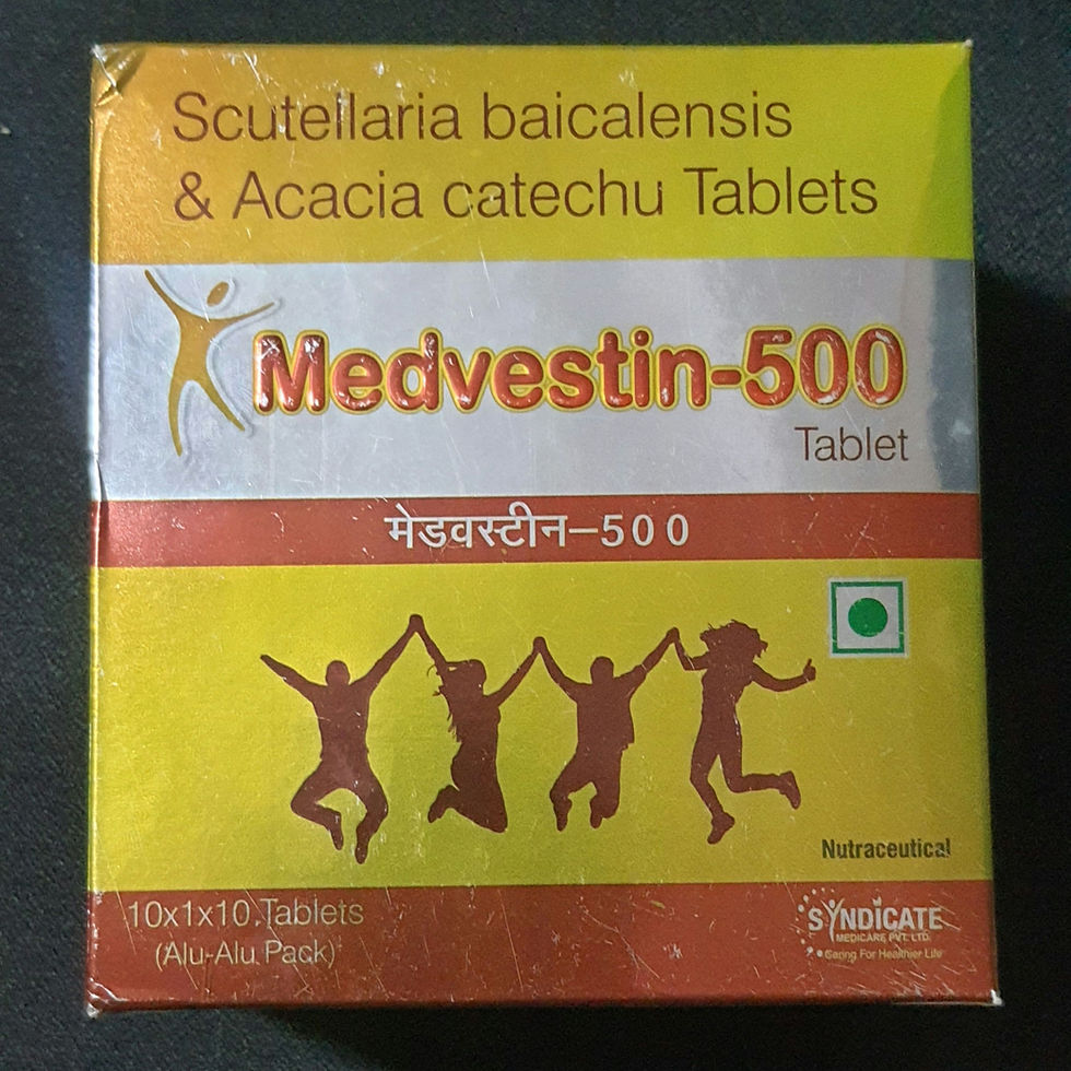 थंबनेल: Like Macvestin Scutellaria Baicalensis & Acacia Catechu, 10 Tab.