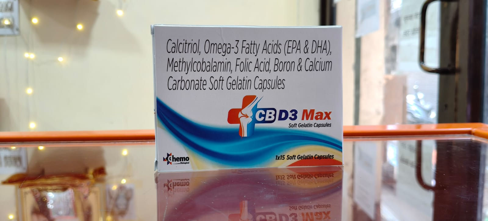 LIKE BIO D3 MAX, CB-D3 MAX JOINT & BONE SUPPORT CAP,15 CAP