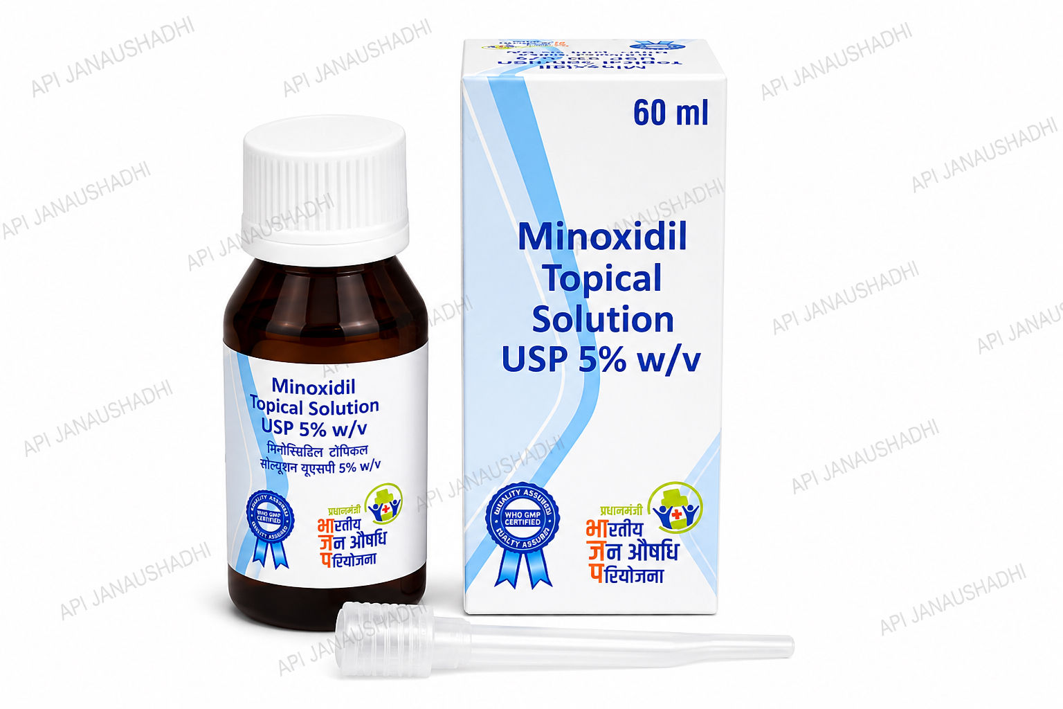 Janaushadhi Minoxidil 5%, 60ml