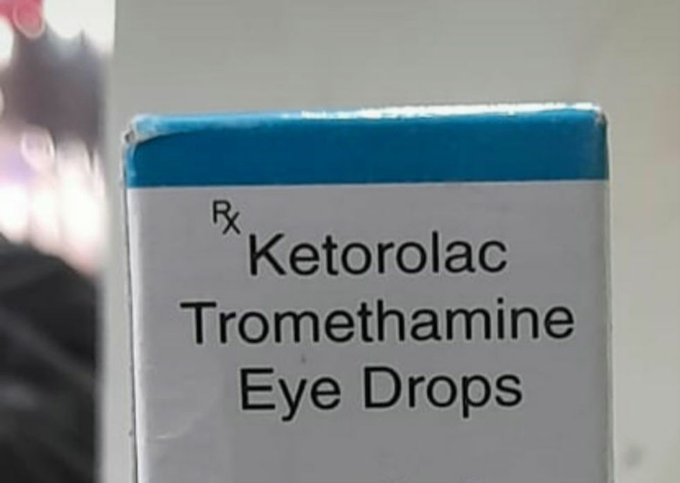 Ketorolac eye drops, 5 ml | API GENERIC PHARMACY