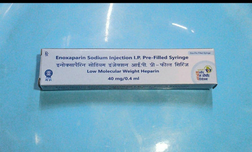 Janaushadhi Enoxaparin 40mg/0.4 ml prefilled injection syringe | API ...