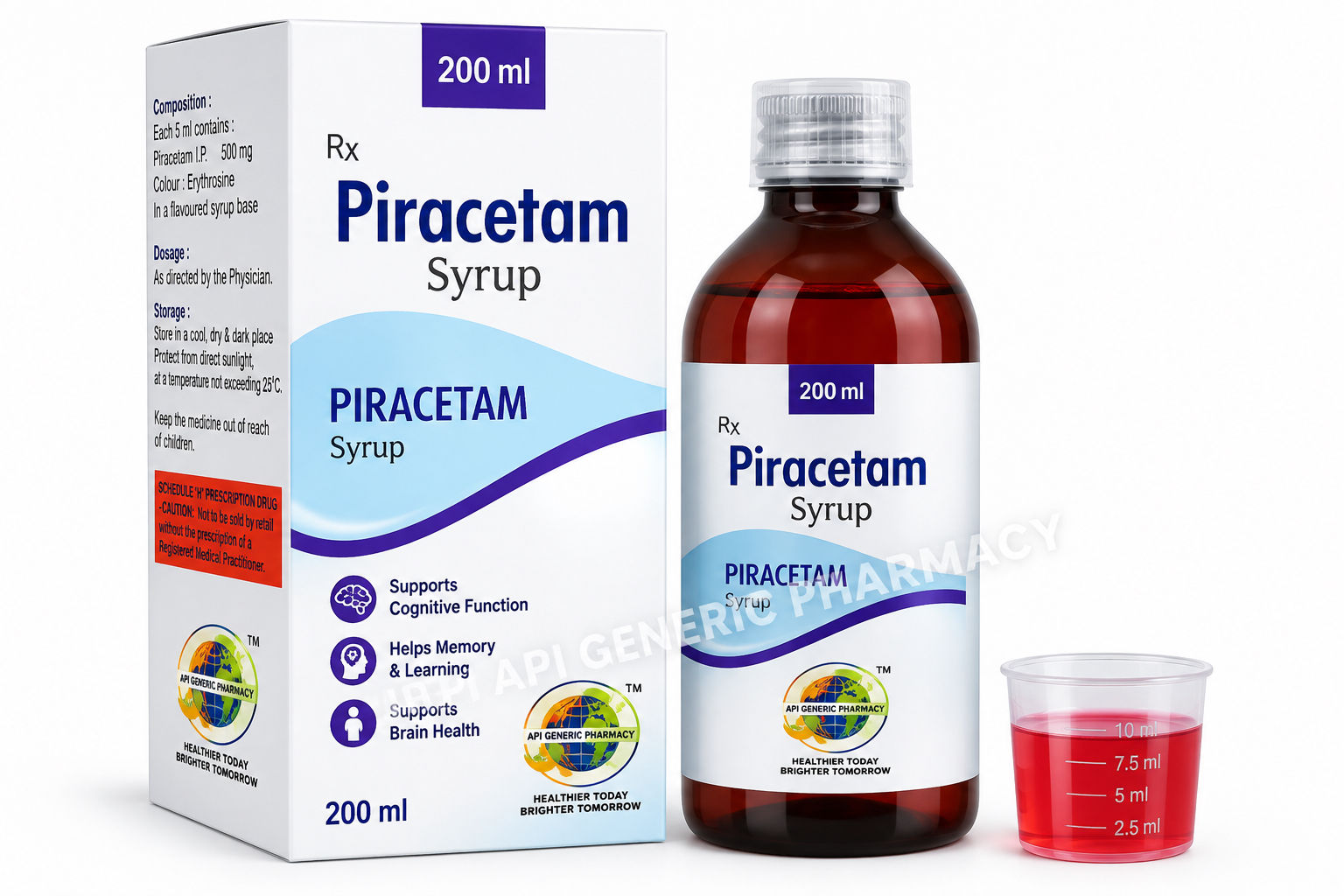 Piracetam Syrup, 200ml