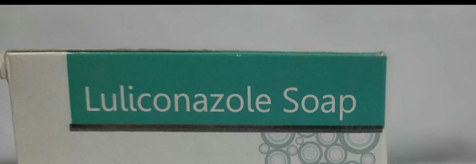 Luliconazole soap