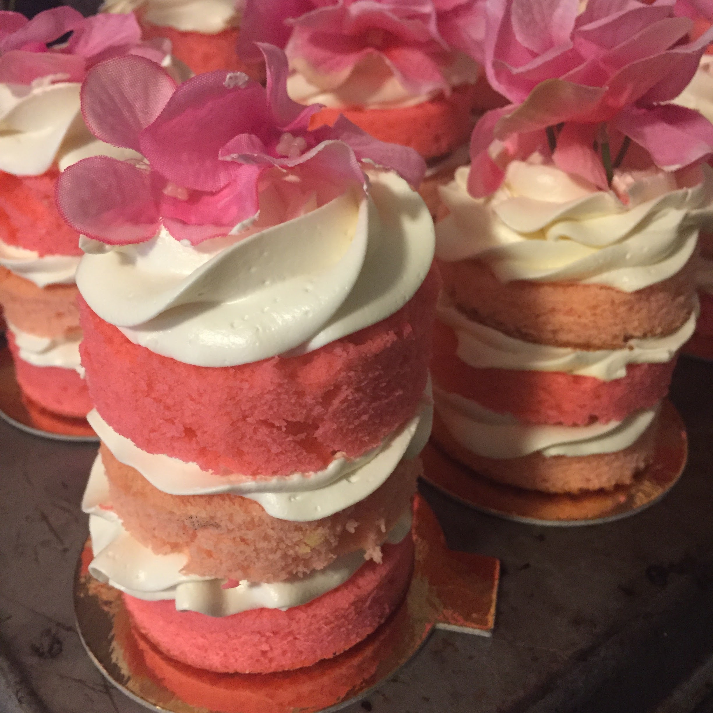 Mini Naked Cakes