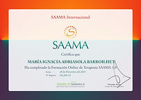 SAAMA Quantum Therapy Certificate