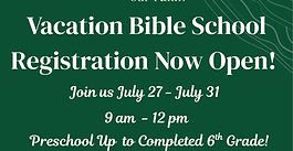 VBS Registration Open