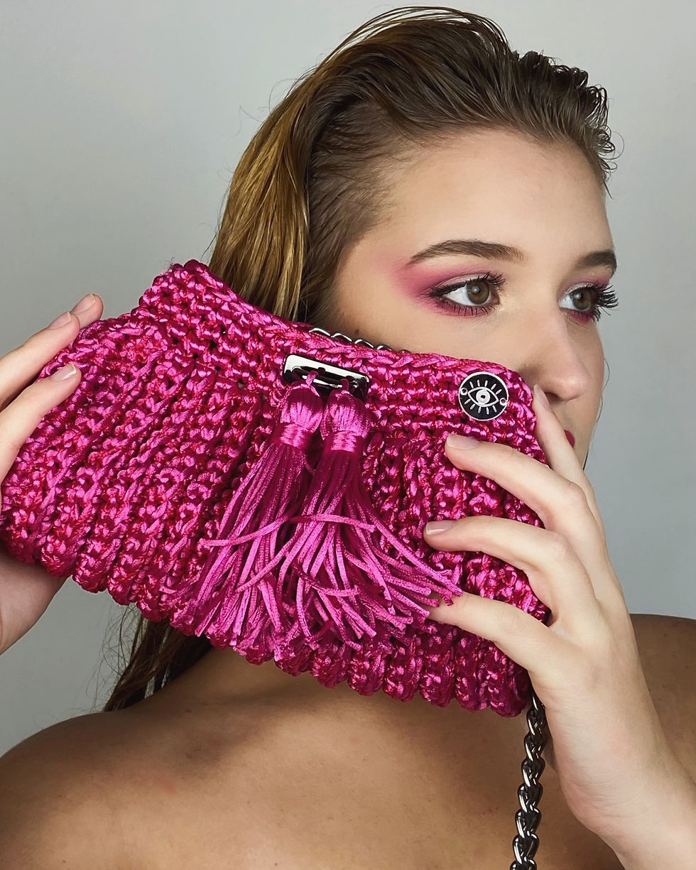 Miniatura: Bolsa Lou Lou Rosa