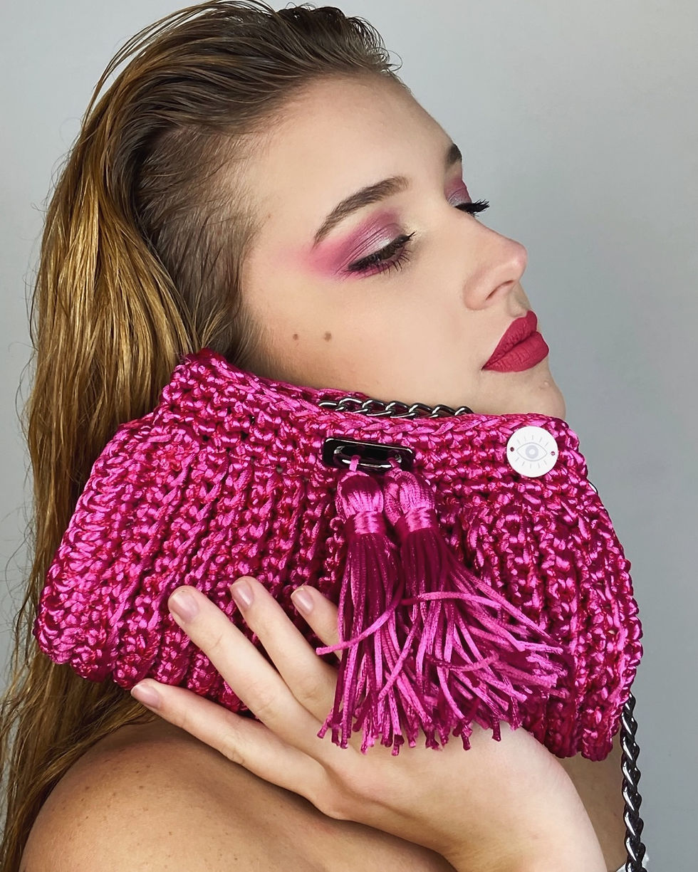 Miniatura: Bolsa Lou Lou Rosa