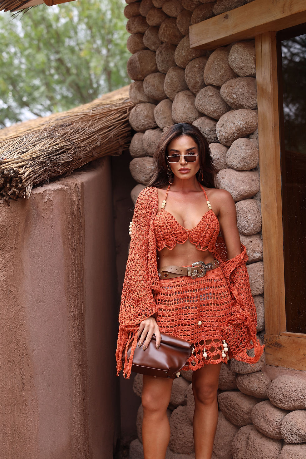 Miniatura: Top Crochet Terracota 