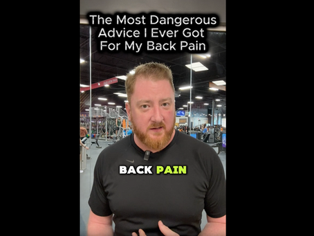 Why “Just Strengthen Your Core” Can Be Dangerous Advice for Back Pain Sufferers