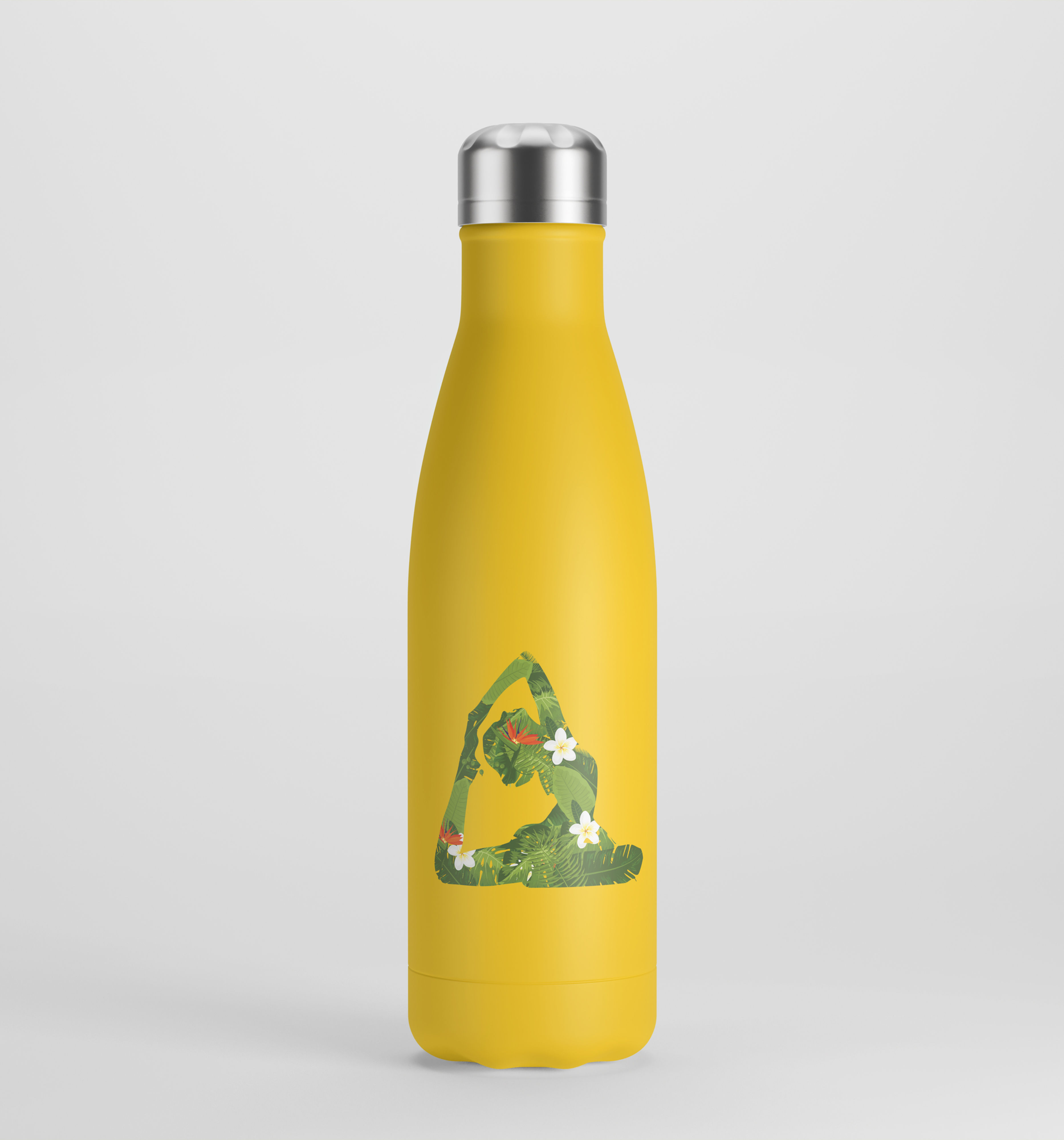 butelka na yoge z nadrukiem kolorowym