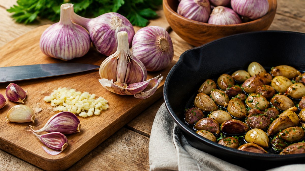 How to Cook With Purple Stripe Garlic?