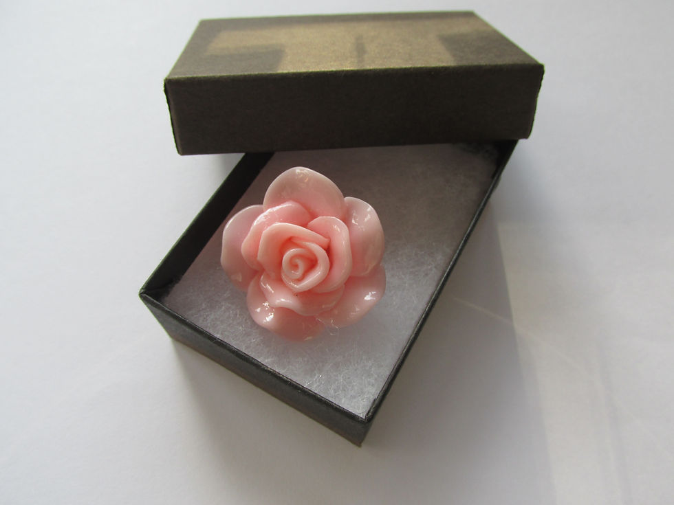 Thumbnail: Handmade Gorgeous Pink Flower Petal - Fashion Brooch Pin