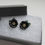 Thumbnail: Handmade Fimo - Black Poppy Inspired Flower Stud Earrings - Gift Boxed