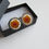 Thumbnail: Handmade Yellow Rose Flower Themed - Silver Plated Cufflinks