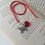 Thumbnail: Handmade Pretty Red Glass Heart & Silver Butterfly Red Cord Bookmark