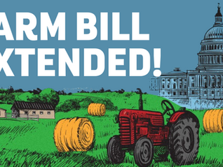 Farm Bill Extended! 