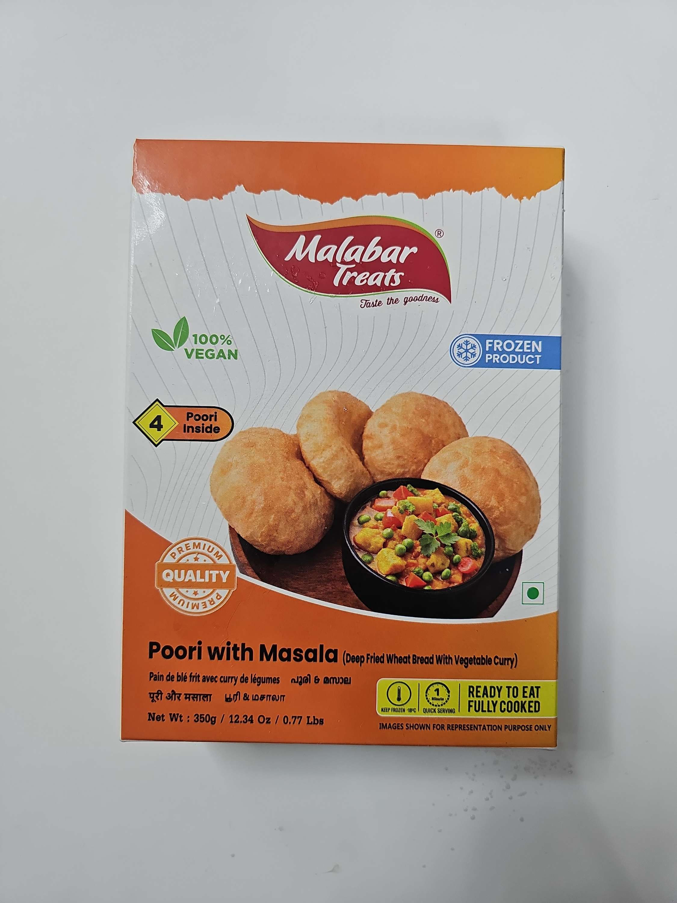 Malabar Treats | Poori With Masala 350g