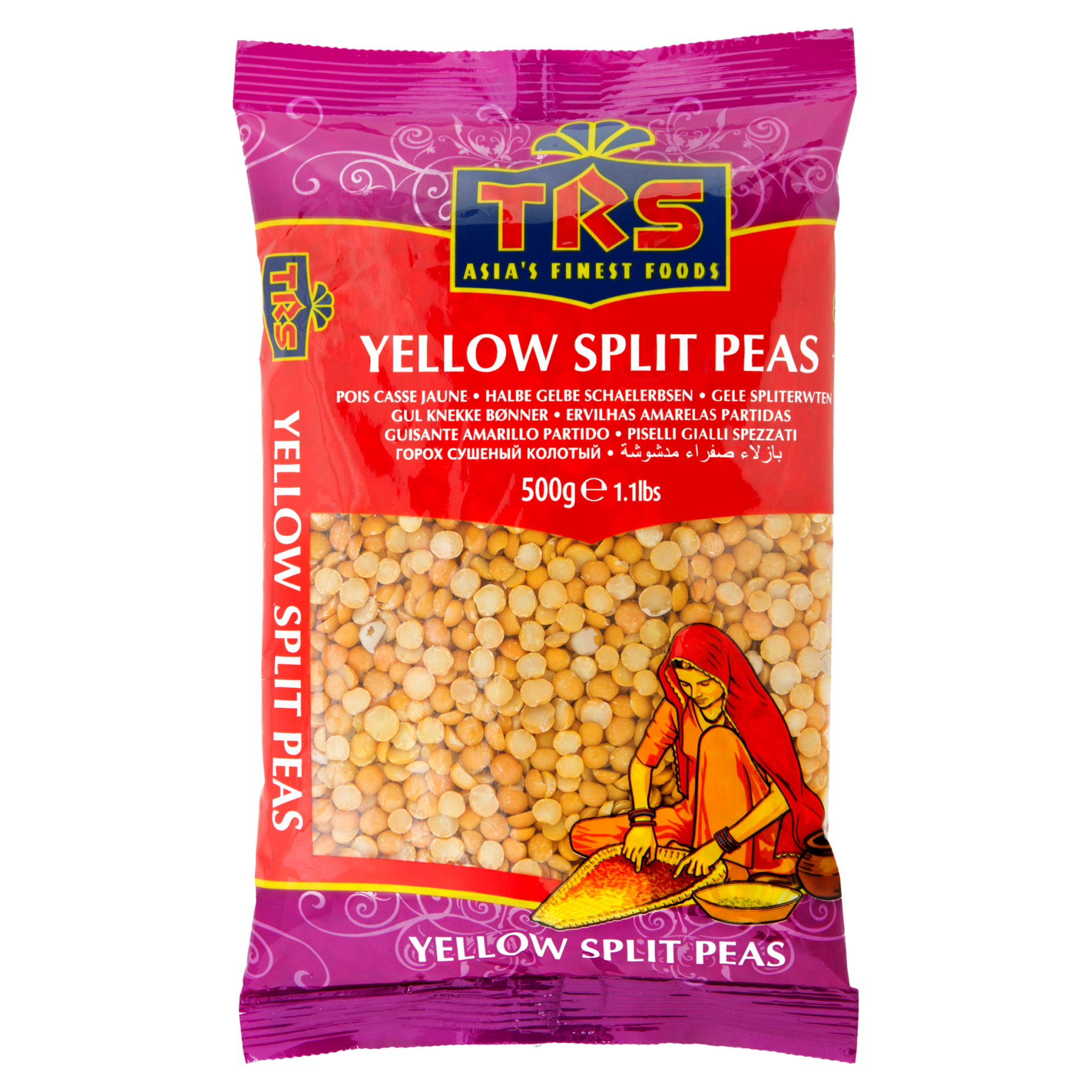 TRS | Yellow Split Peas 500g
