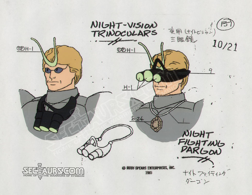 Night Fighting Dargon Trinoculars