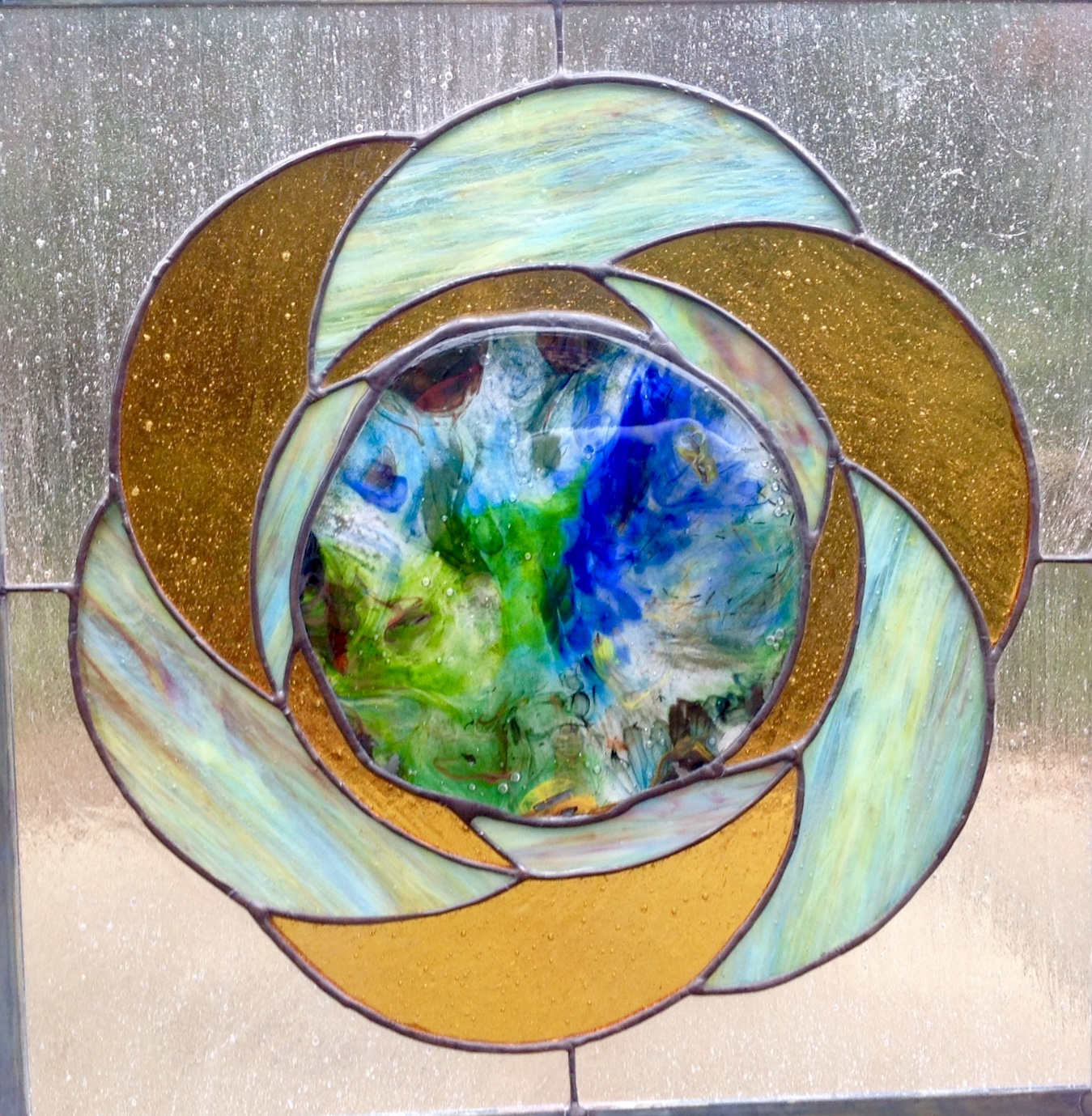 Stained glass arches