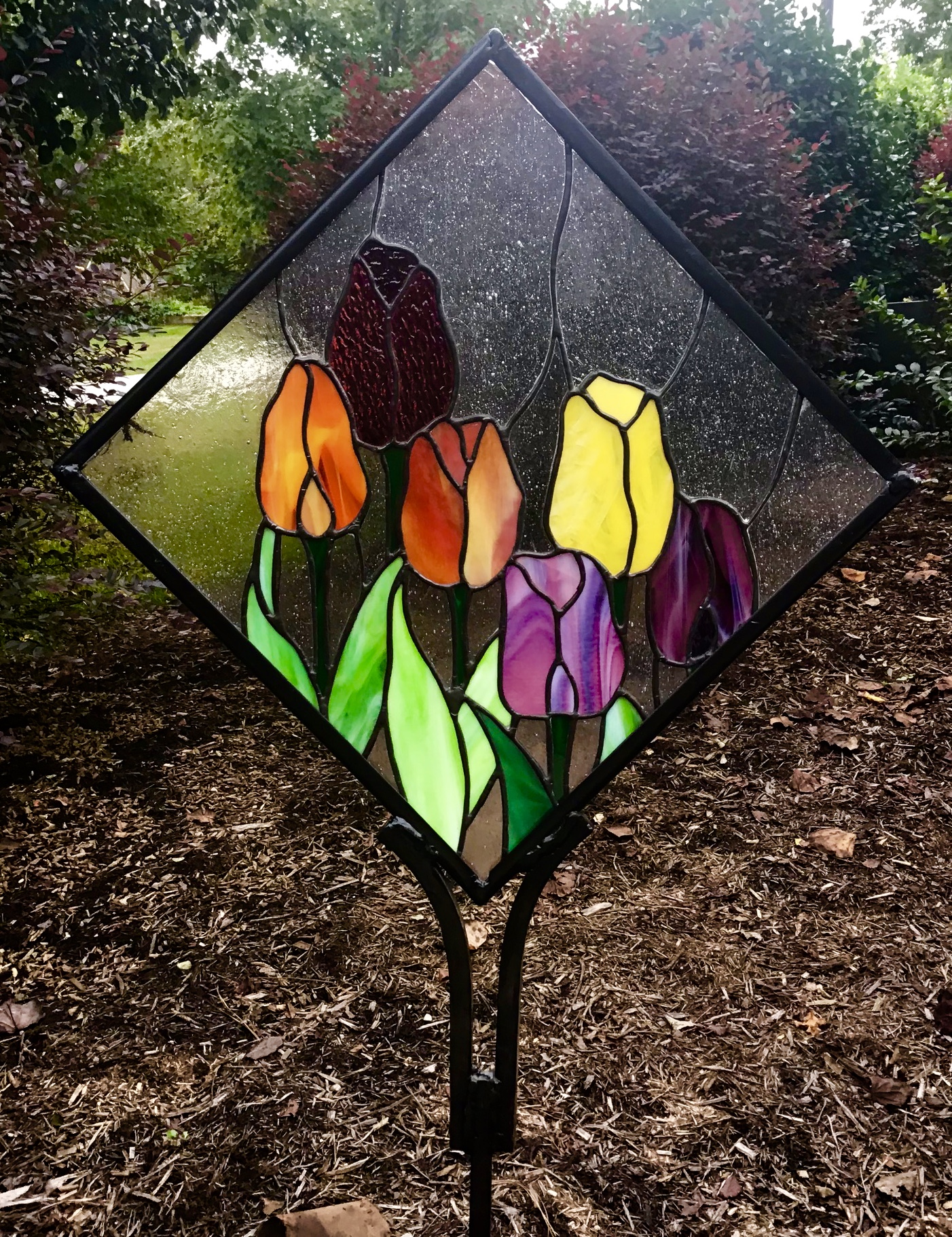 Stained Glass Outdoor Art for sale