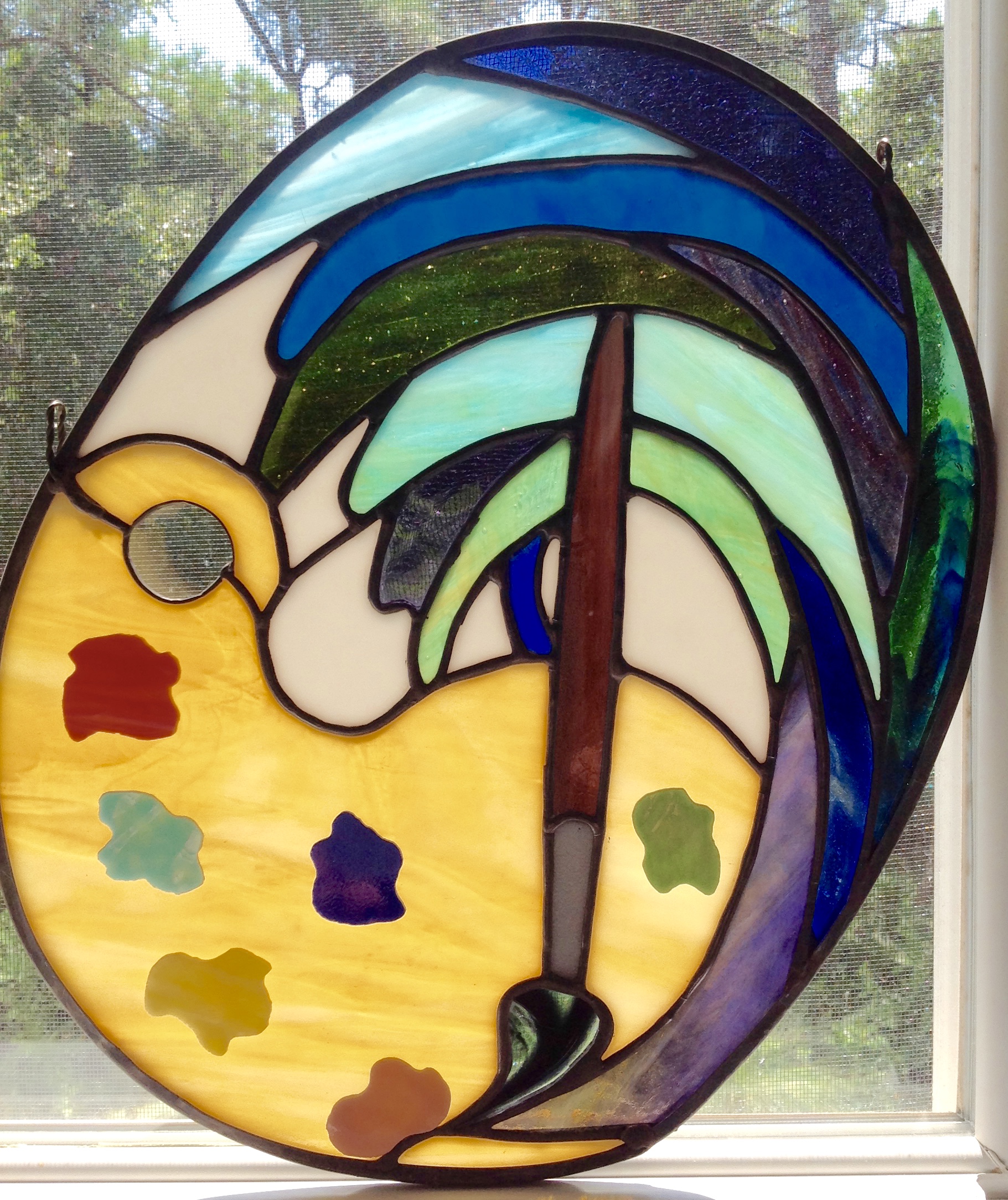 Stained Glass Painters Palette
