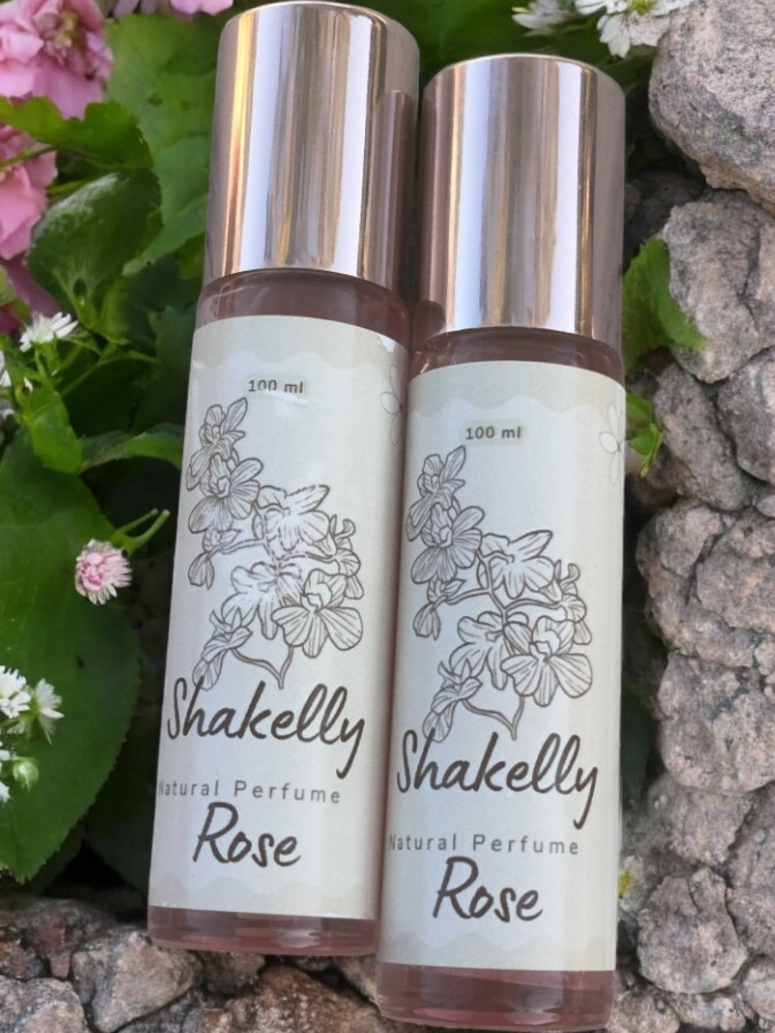 Shakelly Rose Perfume Roll On Set