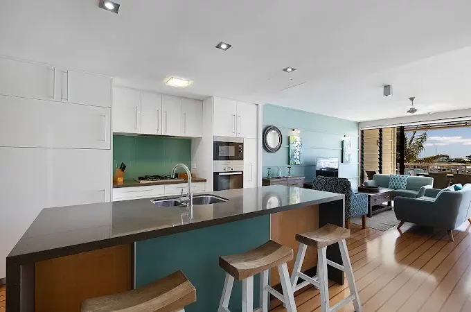 Open plan apartments at Boathouse Apartments Airlie Beach