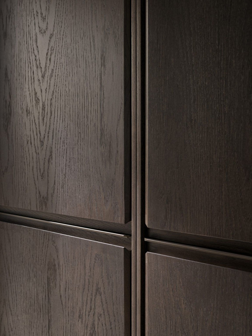 Dark Wood Cabinetry
