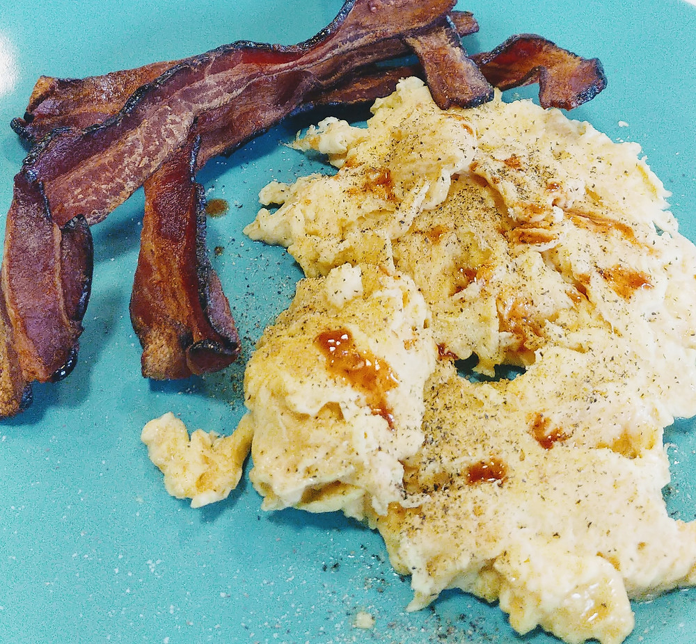 Dry Overcooked Scrambled Eggs