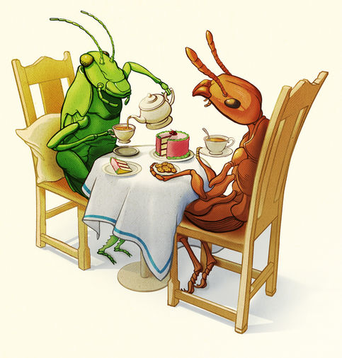 The Ant and the Grasshopper