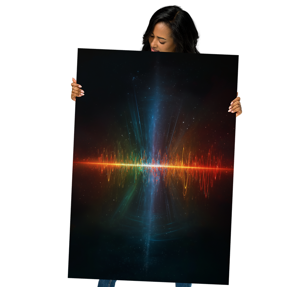 Thumbnail: Symmetrical Color Burst in Space Poster