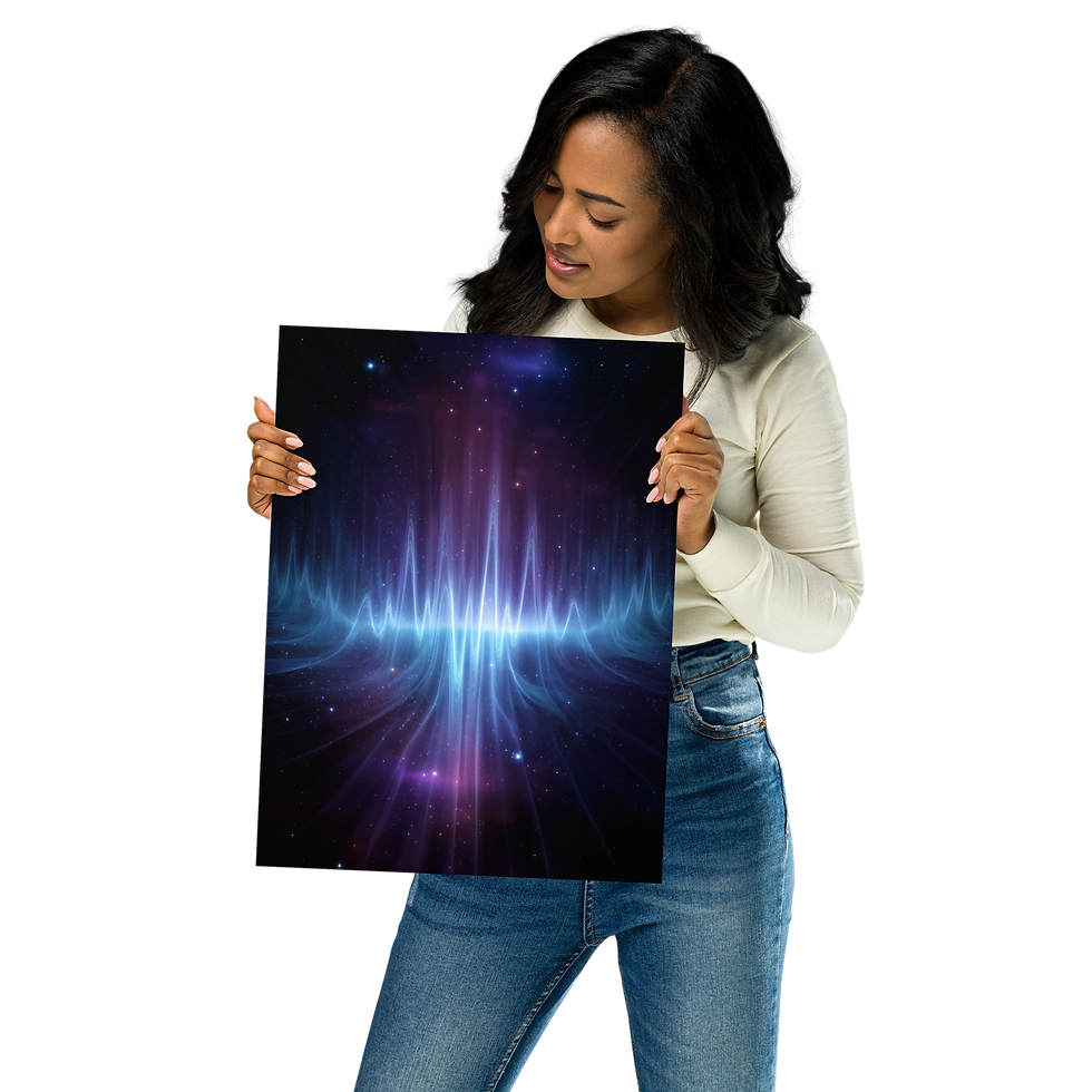 Thumbnail: Space Audio Spectrum (Glowing Universe)