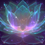 Thumbnail: Glowing Lotus Flower (Magical Sparkles) Poster