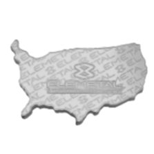 5 oz Elemetal USA Silver Bar IRA+