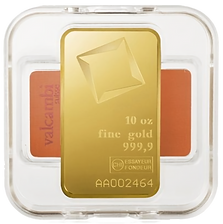 10 oz Gold Bar (Mixed Brands)